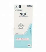 Ethicon (1679H) Sutures Silk Blk  3/0 19mm 3/8 R/C PS-2 45cm