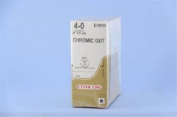 Ethicon (G181H) Sutures Chromic Gut 4-0 22mm 1/2 SH1 70CM