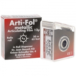 Bausch Arti-Fol Metallic 22mm wide 2/S Black/Red 12u BK28