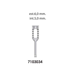 Ongard Lite-Touch Implant Trephine Bur 15mm High#5.0mm