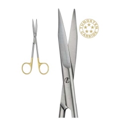 Ongard Lite-Touch Scissors Goldman-Fox Curved TC #13cm