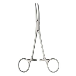 Ongard Lite-Touch Needle Holder Haemostatic Kelly Curved #14cm