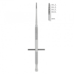 Ongard Lite-Touch Implant Osteotomes Straight Bone Spreader #2.2mm
