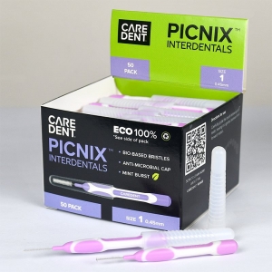 Caredent Eco Picnix Interdental Bulk Purple #1 (4x50)