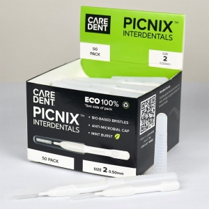 Caredent Eco Picnix Interdental Bulk White #2 (4x50)