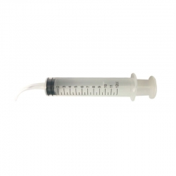 Everyday Essentials Irrigation Syringe Curved 12ml Calibrated